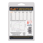 Quest Q-Jet™ C12-6FJ Black Max Rocket Motors Value 25-Pack - Q6426