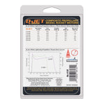 Quest Q-Jet™ D20-4W White Lightning Rocket Motors Value 12-Pack - Q6374